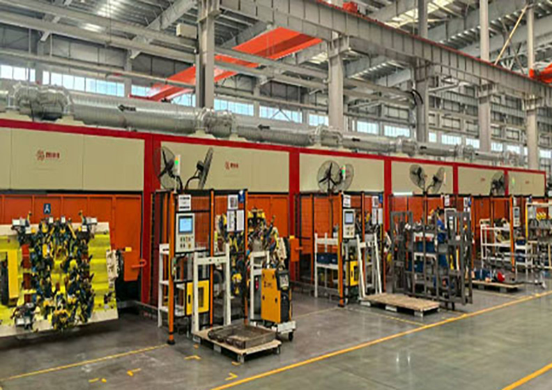 電池托盤智能生產(chǎn)線